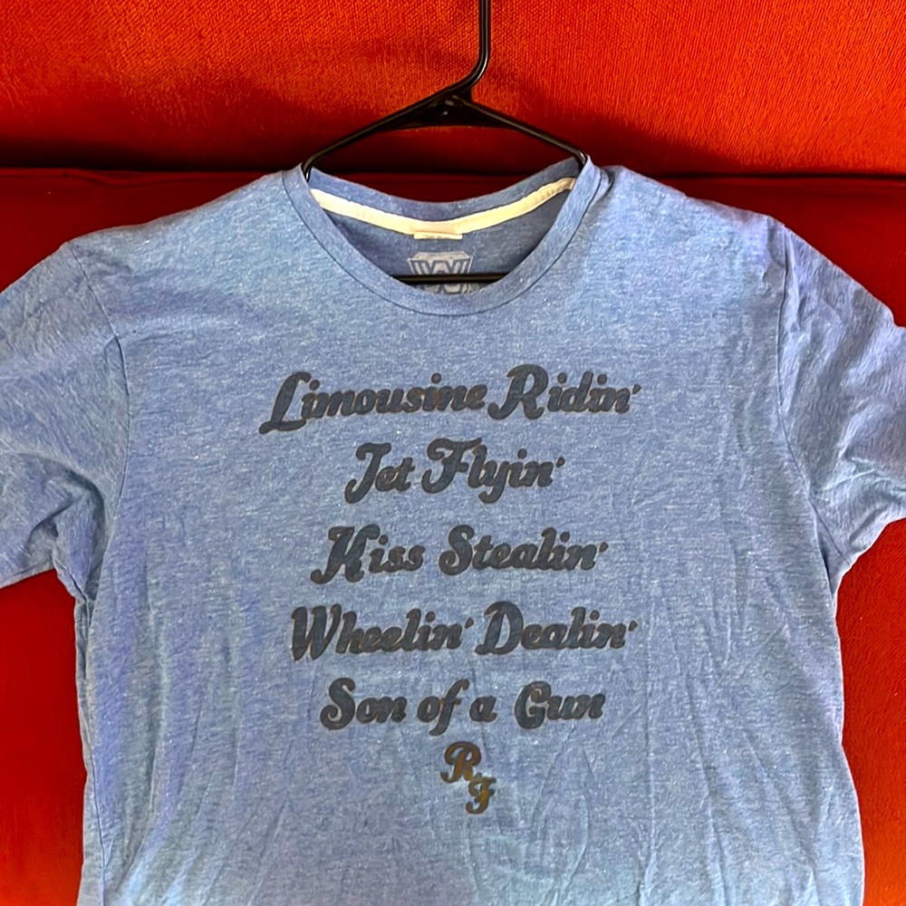 HOMAGE RIC FLAIR TRI-BLEND COTTON TSHIRT XL